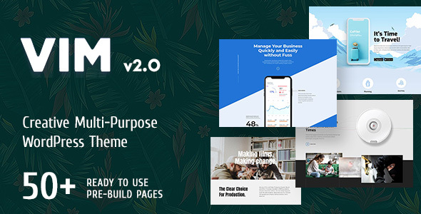 VIM - Creative Multi-Purpose WordPress Theme Logo
